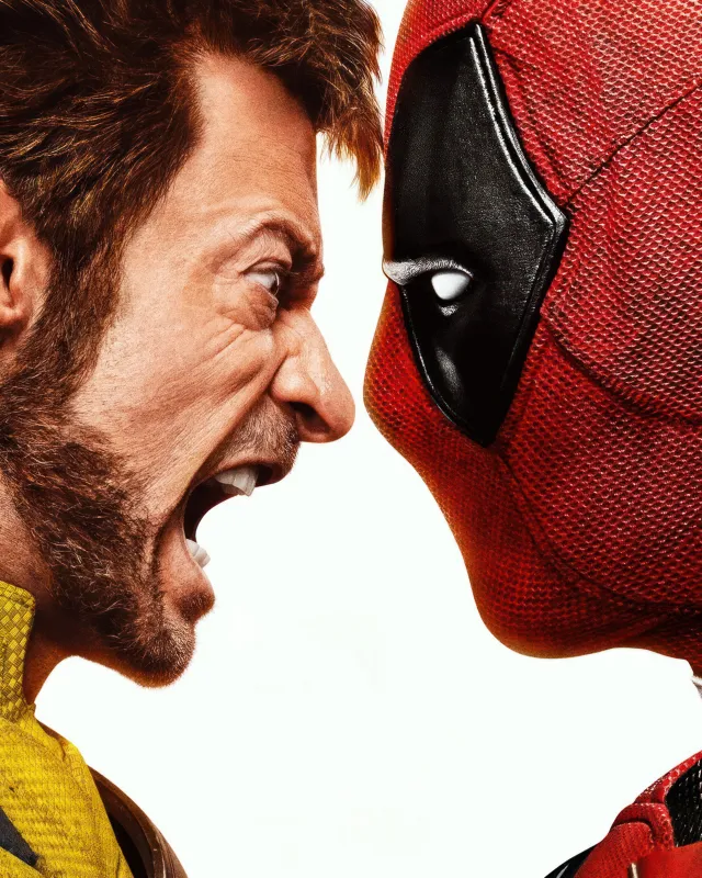 Wolverine vs Deadpool, Phone wallpaper 4K