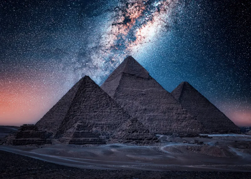 Egyptian Pyramids wallpaper, The Great Pyramid of Giza