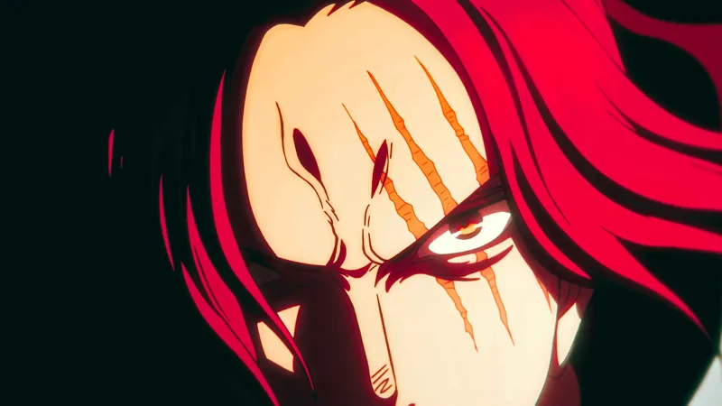 Shanks (One Piece), Closeup