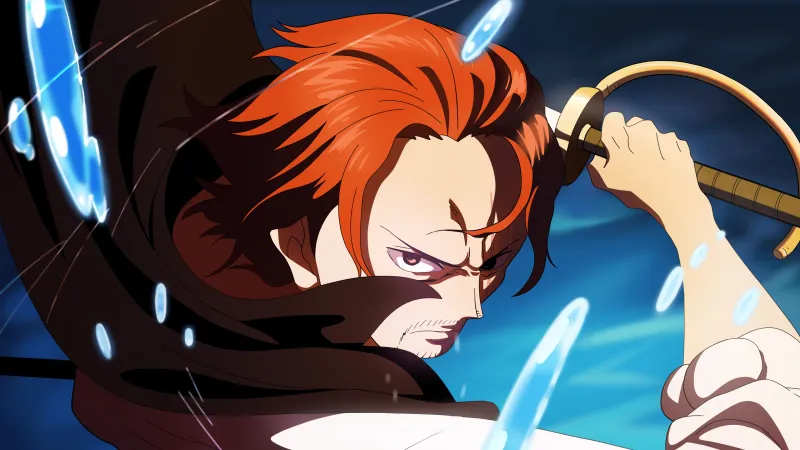 Shanks (One Piece), Anime wallpaper 4K