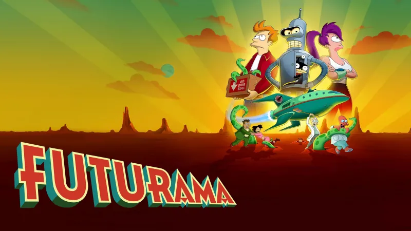 Futurama wallpaper 4K, Season 12, 2024 Series, Cartoon