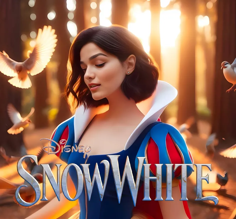 Disney Snow White, Rachel Zegler, 4K wallpaper