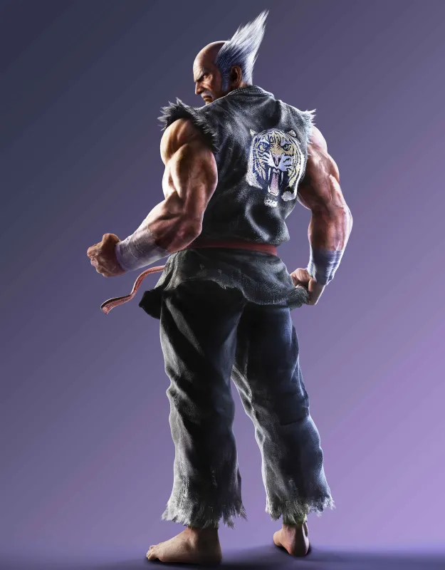 Heihachi Mishima, Vertical wallpaper