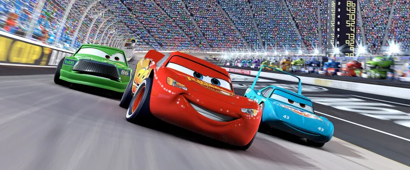 Lightning McQueen, Cars, Movie wallpaper 4K