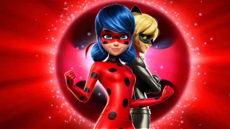 Miraculous: Tales of Ladybug & Cat Noir, 4k background