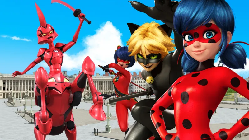 Miraculous: Tales of Ladybug & Cat Noir, Character art wallpaper