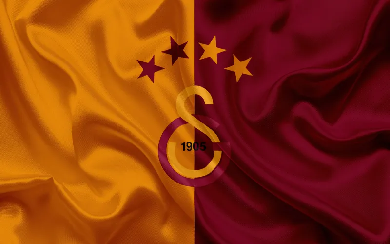 Galatasaray S.K, Logo wallpaper 5K, UEFA Champions League