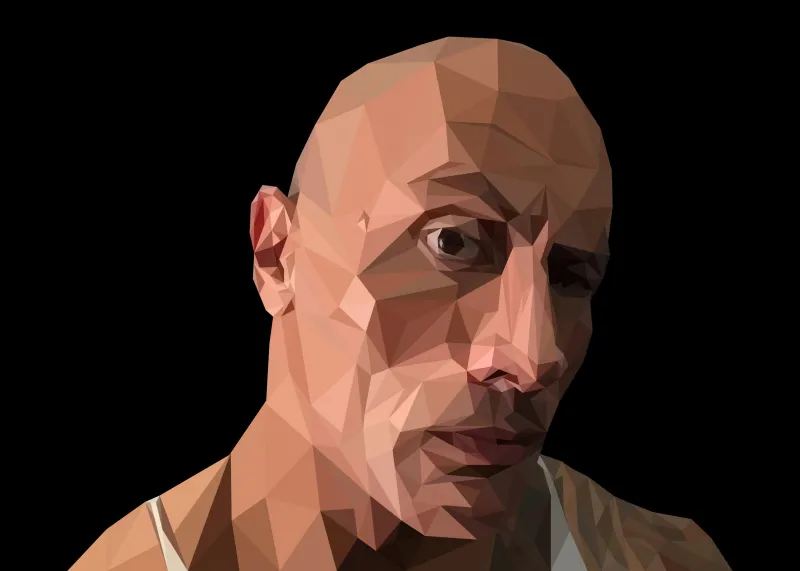 Dwayne Johnson, Meme wallpaper 4K