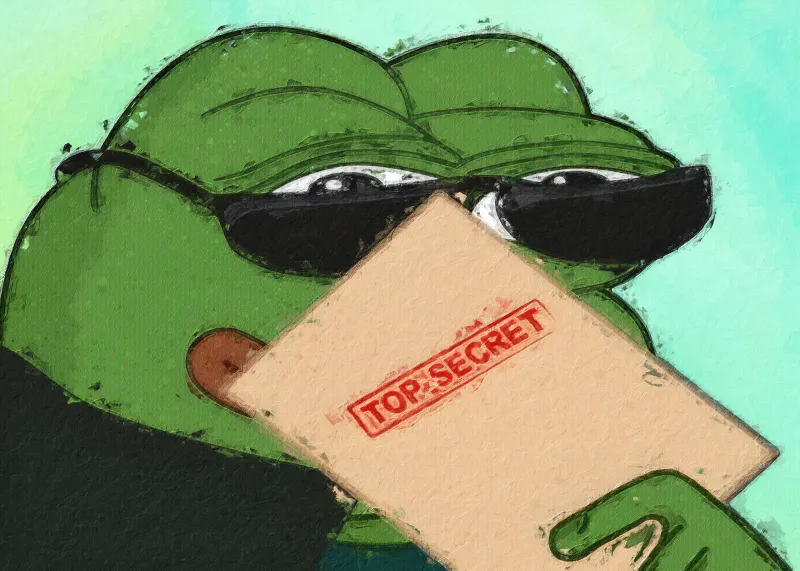 Top secret, Pepe the Frog Meme