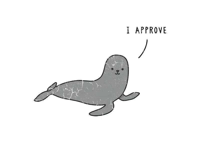 Seal of approval, Meme wallpaper