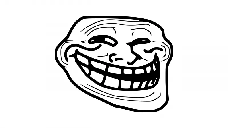 Troll Face, Meme wallpaper