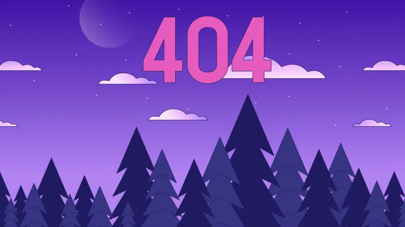 404 not found, 404 Error 4K Wallpaper