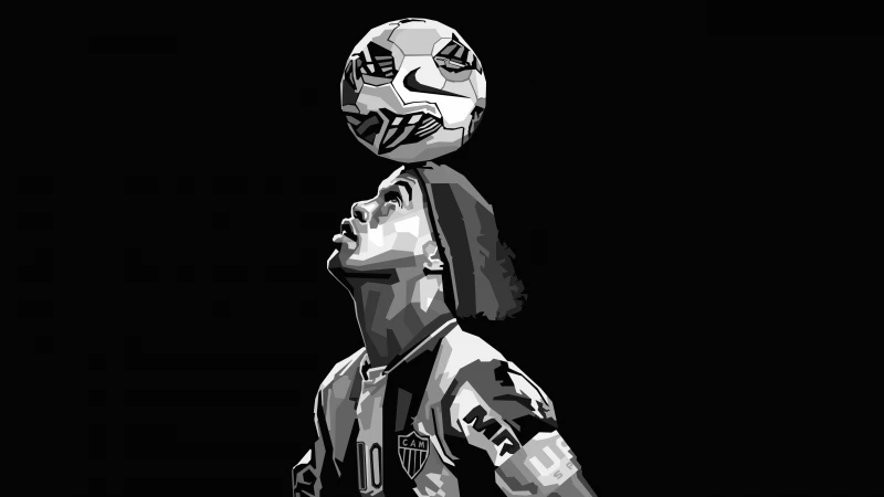 Ronaldinho, AMOLED Black background 5K