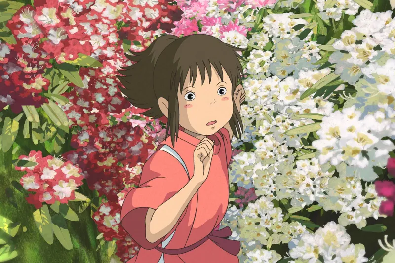 Haku (Spirited Away) 4K Wallpaper