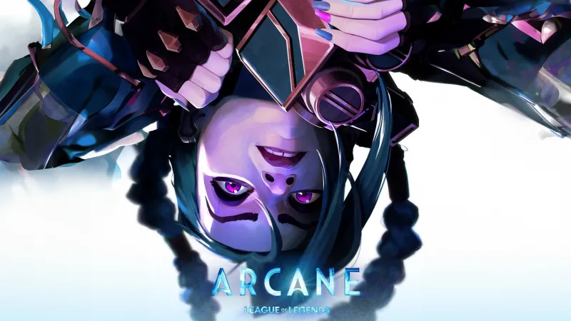 Jinx, Arcane: League of Legends, Season 2, 5K wallpaper