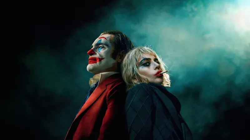 Joaquin Phoenix, Lady Gaga, Joker: Folie à Deux, 5K wallpaper, Harley Quinn