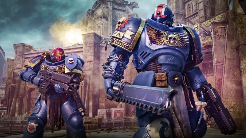 Warhammer 40K Space Marine 2 Screenshot, Gameplay, 2024 Games, Titus, 5K wallpaper, Ultramarines