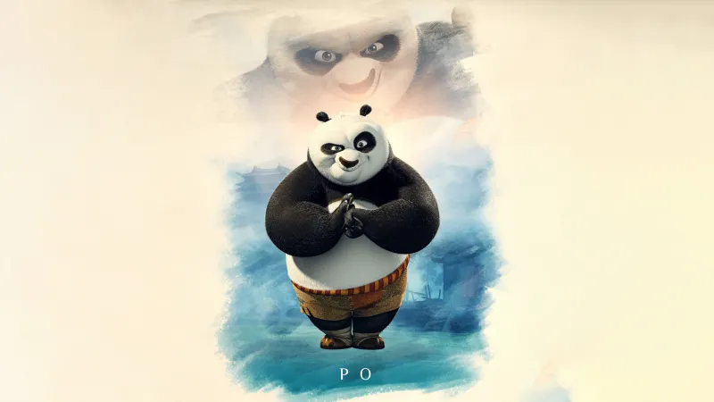 Po (Kung Fu Panda) Poster