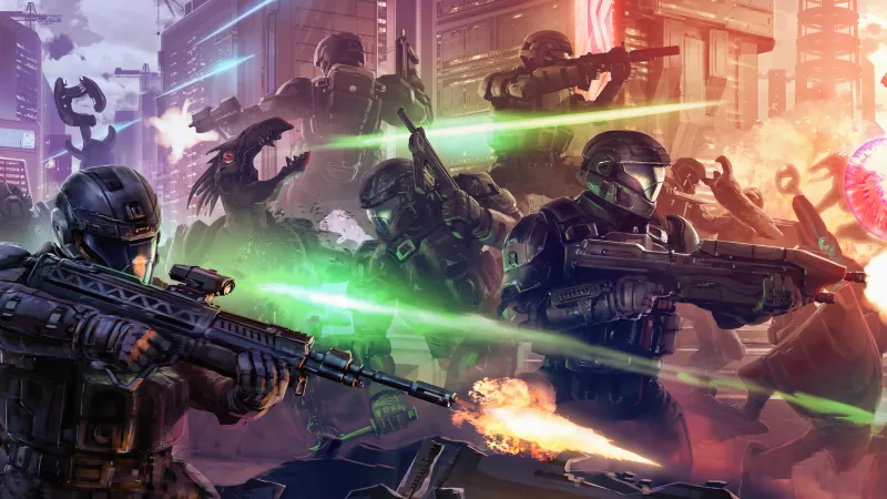 Halo 3: ODST Artwork, Game poster 5K