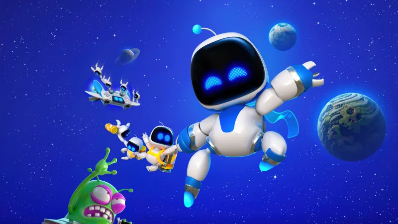 Astro Bot, 2024 Games, 5K wallpaper, PlayStation 5