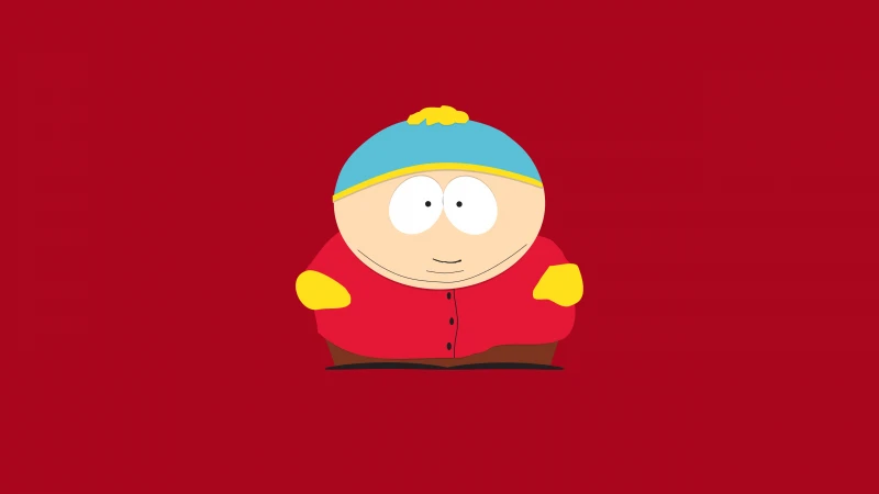 Eric Cartman, Minimalist Wallpaper, South Park, 5K Resolution