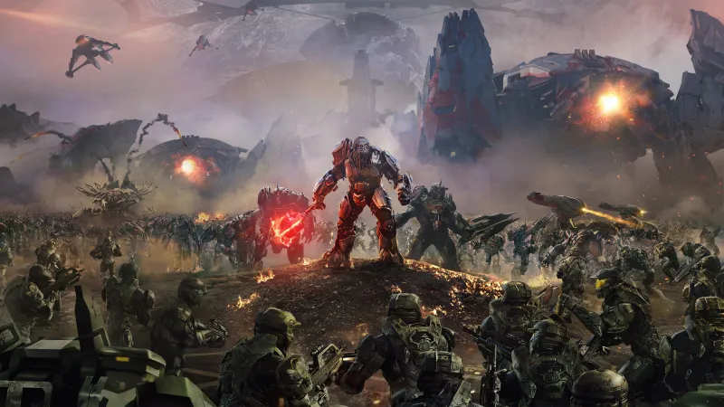 Halo Wars 2, Video Game wallpaper 4K