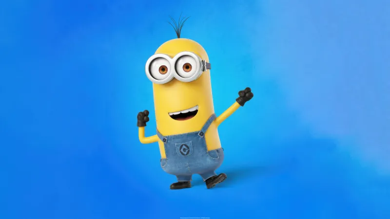 Kevin the Minion, 8K wallpaper, Despicable Me