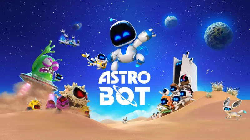 Astro Bot, Video Game wallpaper 4K