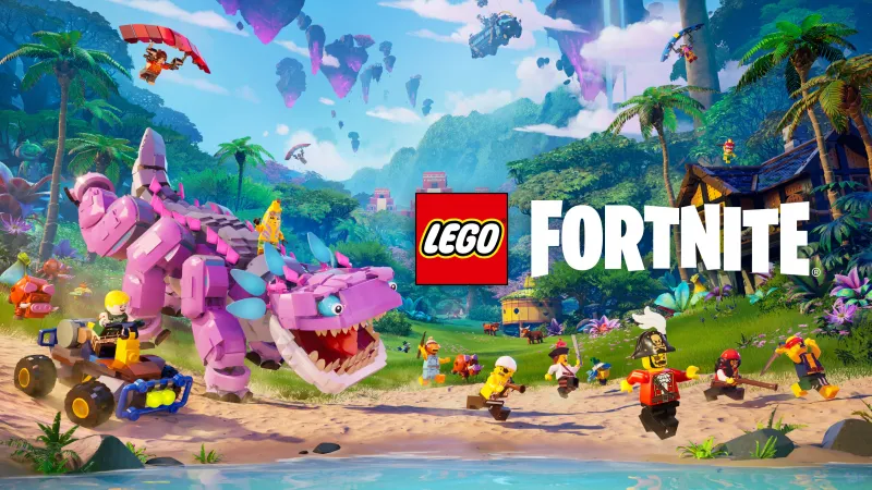 LEGO Fortnite, Game Art wallpaper 4K, 2024 Games