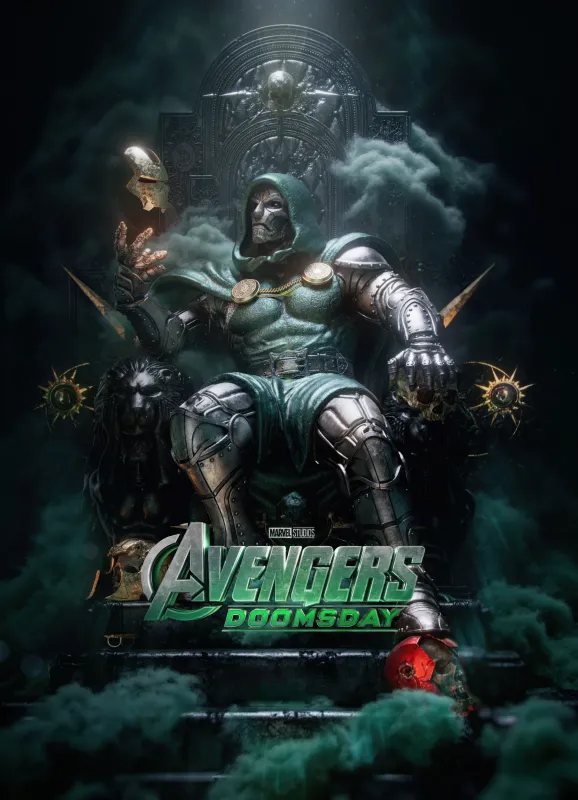 Avengers: Doomsday, Victor von Doom, Doctor Doom 5K wallpaper, 2026 Movies