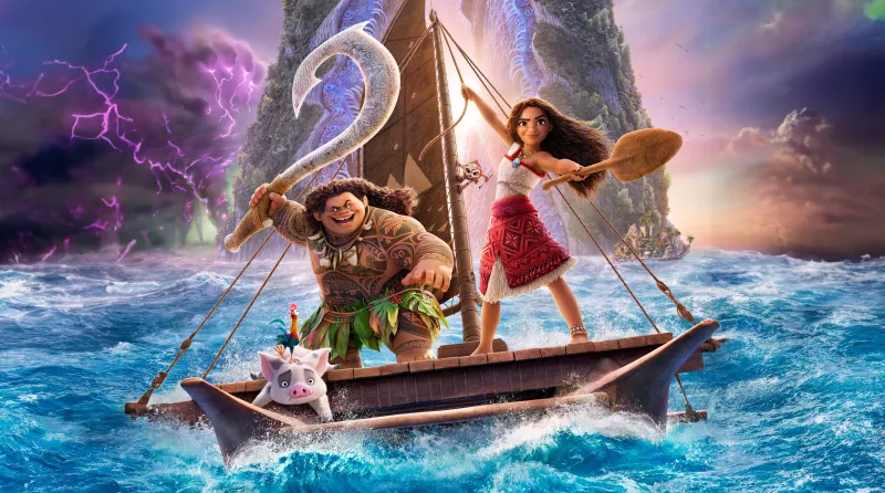 Moana 2 5K wallpaper, 2024 Movies