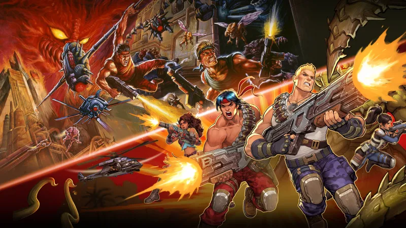 Contra: Operation Galuga 4K Wallpaper, Game Art wallpaper