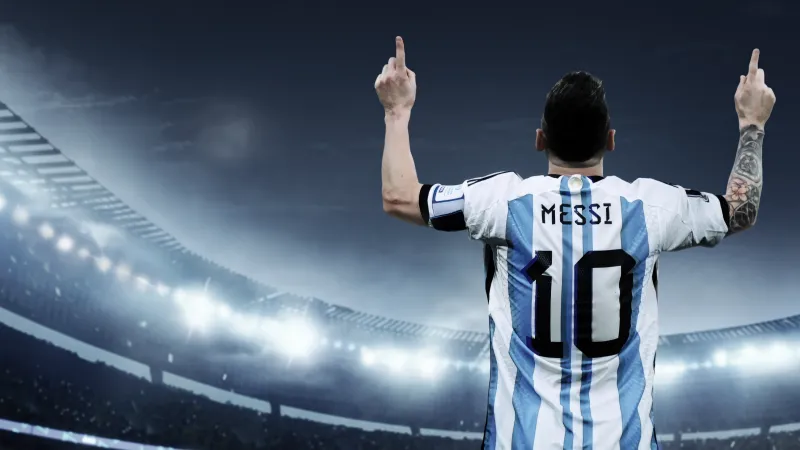 Lionel Messi, World Cup, 5K wallpaper, TV show, Argentine footballer