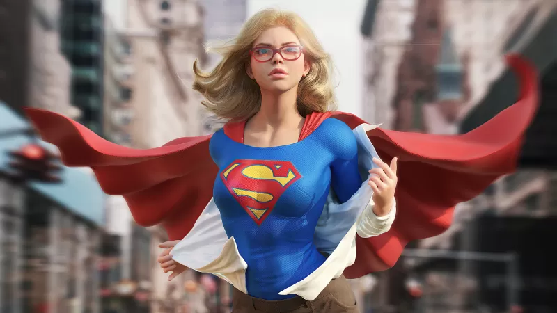Supergirl, CGI, DC Comics