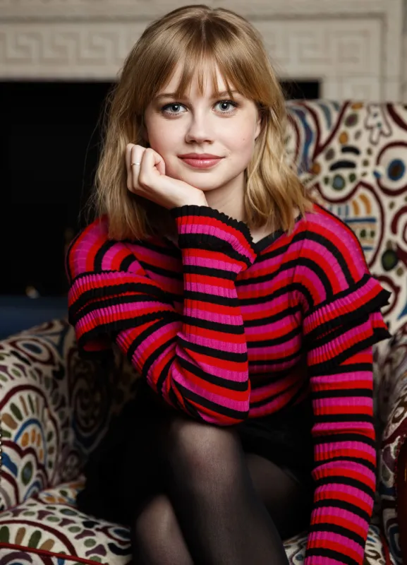 Angourie Rice, iPhone wallpaper 8K