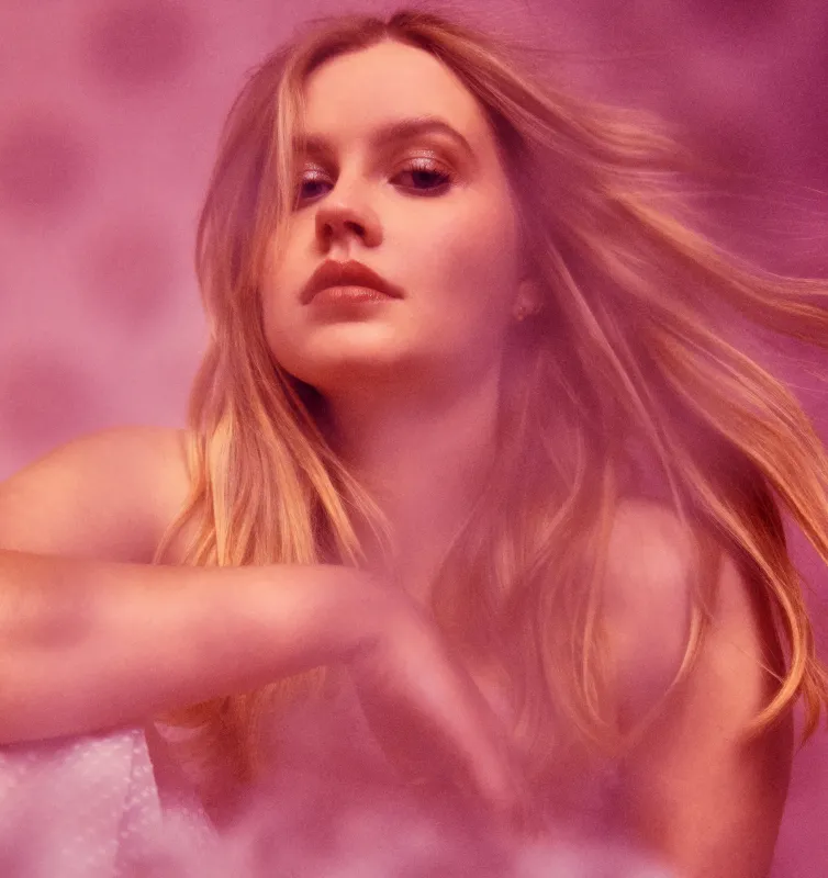 Angourie Rice, Pink aesthetic wallpaper