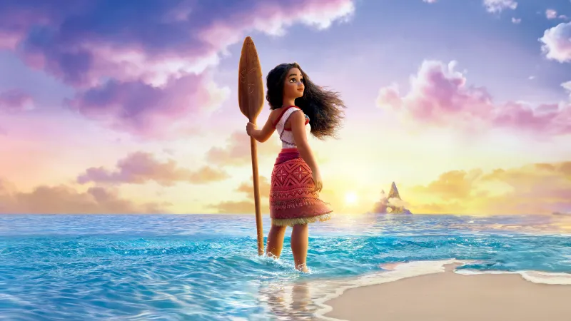 Moana 2 Fan Art, Animation movies, 2024 Movies, 5K wallpaper