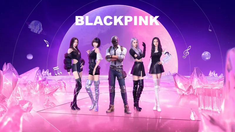 PUBG x Blackpink, Lisa, Jennie, Jisoo, Rose