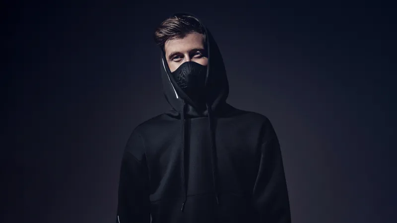 Alan Walker Dark background 8K