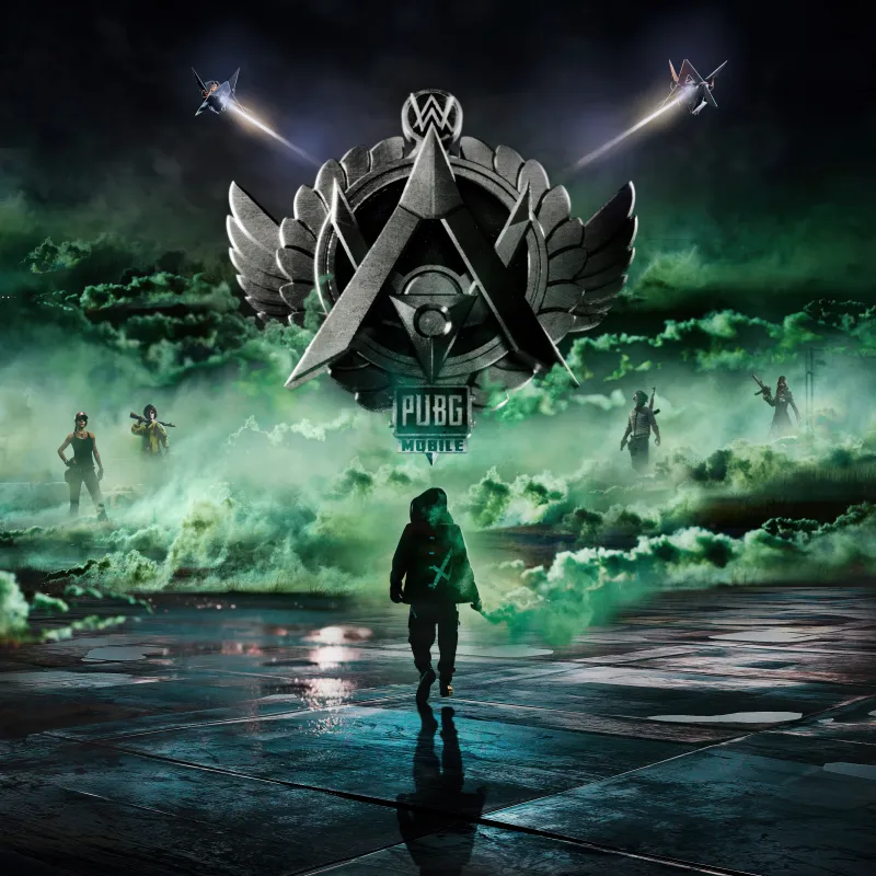 Alan Walker x PUBG, 5K wallpaper
