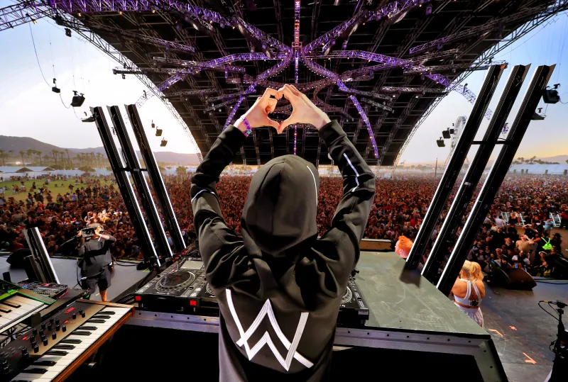 Alan Walker Live concert, 5K wallpaper