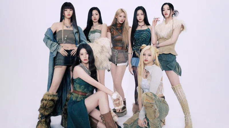 BABYMONSTER 8K Wallpaper, Ruka, Pharita, Asa, Ahyeon, Rami, Rora, Chiquita