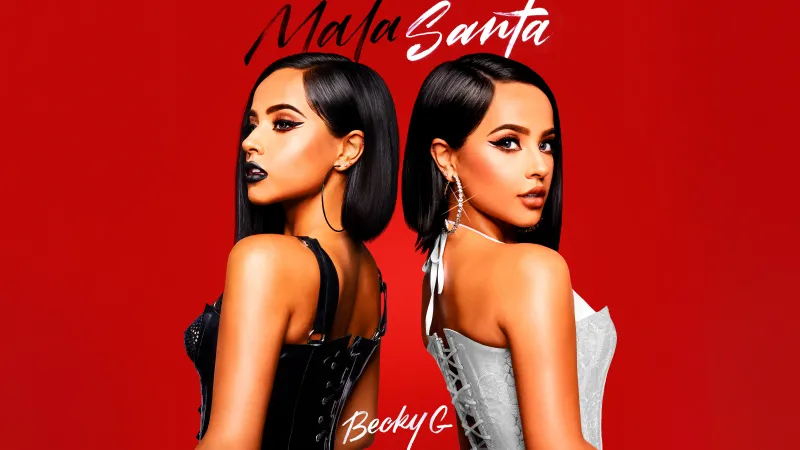 Becky G, Red background 5K
