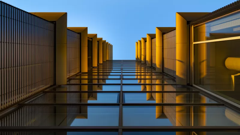 Modern architecture Glass building