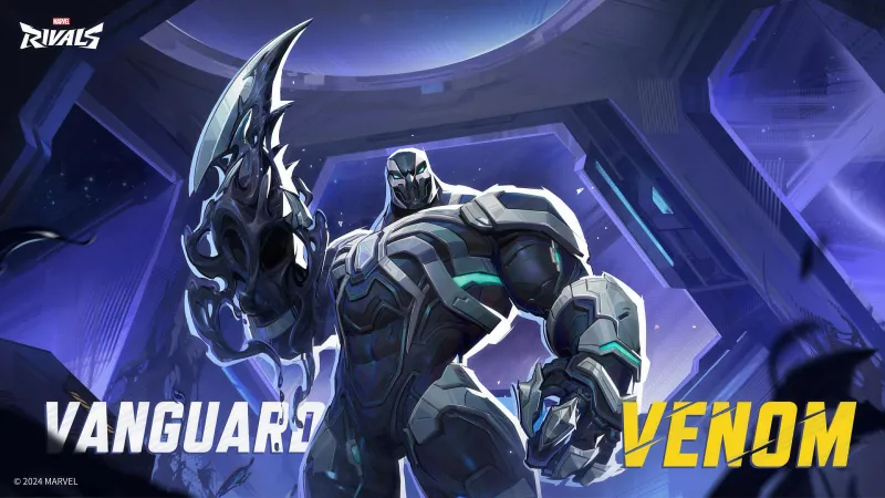 Vanguard Venom, Marvel Rivals, 5K wallpaper