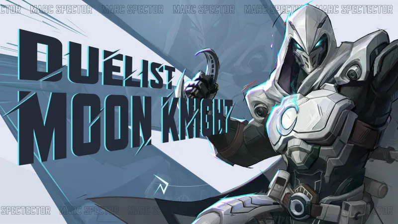 Marc Spector Moon Knight, Marvel Rivals wallpaper