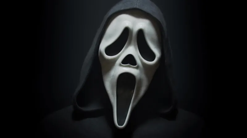 Ghostface, Dark background 5K