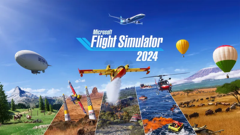 Microsoft Flight Simulator, Game Art Wallpaper, Video Game