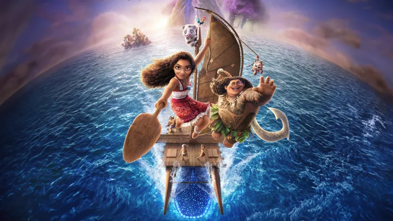 Moana 2, 4DX Movie poster
