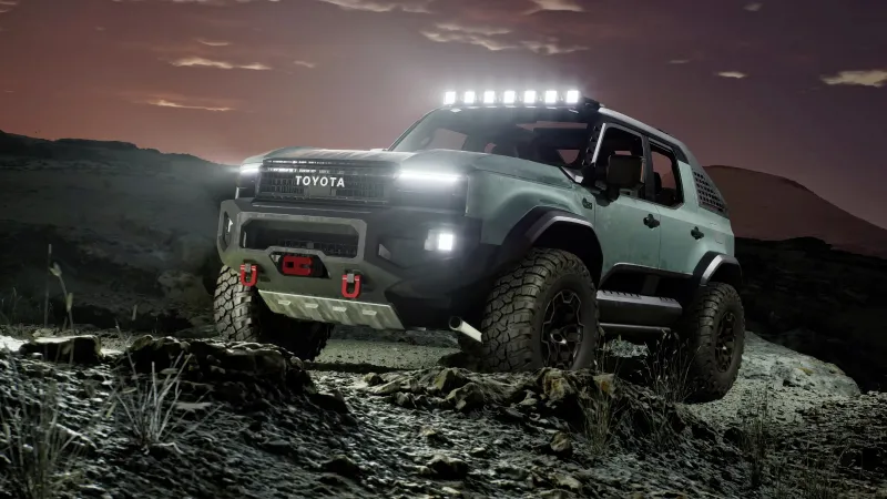 Toyota Land Cruiser ROX, 5K background